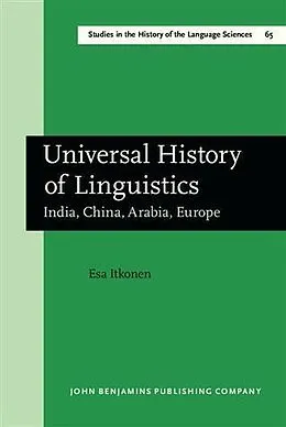 E-Book (pdf) Universal History of Linguistics von Esa Itkonen