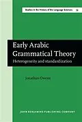 E-Book (pdf) Early Arabic Grammatical Theory von Jonathan Owens