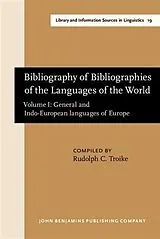E-Book (pdf) Bibliography of Bibliographies of the Languages of the World von 