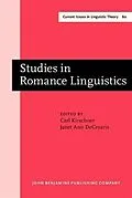 E-Book (pdf) Studies in Romance Linguistics von 