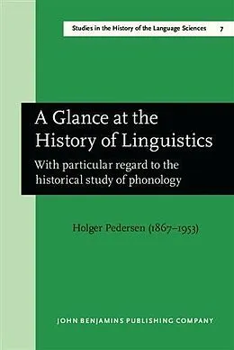 E-Book (pdf) Glance at the History of Linguistics von Holger Pedersen