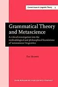 E-Book (pdf) Grammatical Theory and Metascience von Esa Itkonen