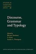 PDF Discourse, Grammar and Typology von 