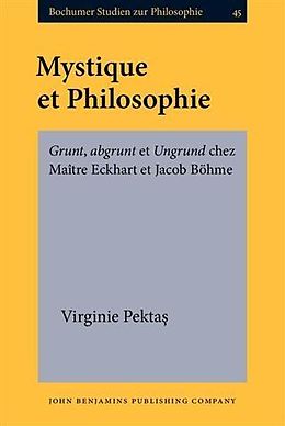 E-Book (pdf) Mystique et Philosophie von Virginie Pektas