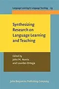 E-Book (pdf) Synthesizing Research on Language Learning and Teaching von 