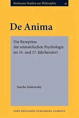 PDF De Anima von Sascha Salatowsky
