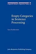 E-Book (pdf) Empty Categories in Sentence Processing von Sam Featherston