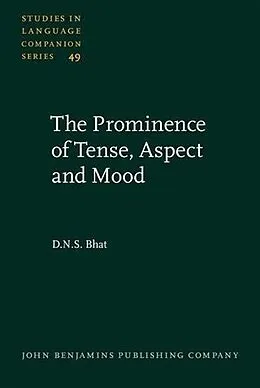 PDF Prominence of Tense, Aspect and Mood von D. N. S. Bhat