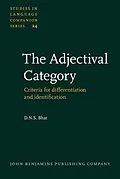 PDF Adjectival Category von D. N. S. Bhat