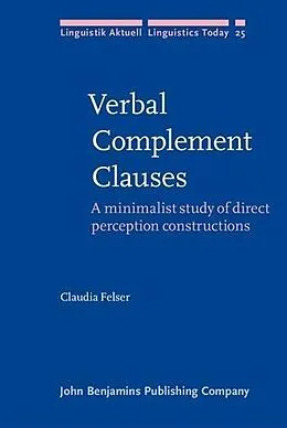 E-Book (pdf) Verbal Complement Clauses von Claudia Felser