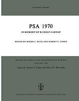 Livre Relié PSA 1970 de Philosophy of Science Association