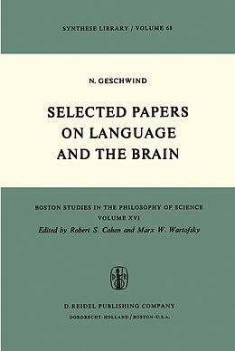Fester Einband Selected Papers on Language and the Brain von N. Geschwind