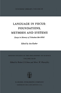 Kartonierter Einband Language in Focus: Foundations, Methods and Systems von 