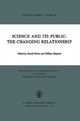 Kartonierter Einband Science and Its Public: The Changing Relationship von 