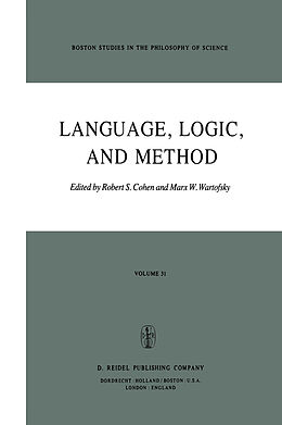 Fester Einband Language, Logic and Method von 