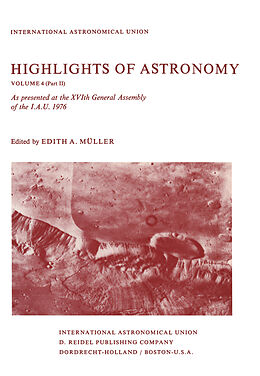 Kartonierter Einband Highlights of Astronomy von 