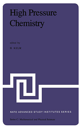 Livre Relié High Pressure Chemistry de 