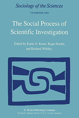 Couverture cartonnée The Social Process of Scientific Investigation de 