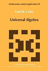Fester Einband Universal Algebra von P.M. Cohn