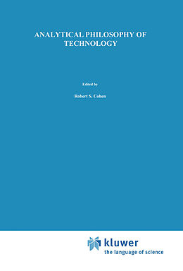 Fester Einband Analytical Philosophy of Technology von F. Rapp