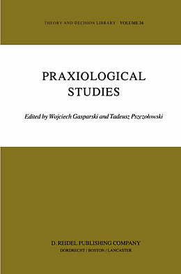 Livre Relié Praxiological Studies de 