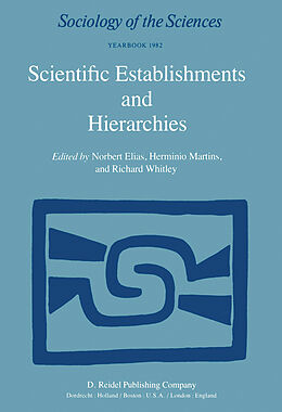 Couverture cartonnée Scientific Establishments and Hierarchies de 