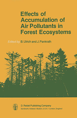 Fester Einband Effects of Accumulation of Air Pollutants in Forest Ecosystems von 