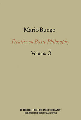 Couverture cartonnée Epistemology & Methodology I: de M. Bunge