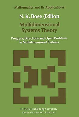 Livre Relié Multidimensional Systems Theory de 