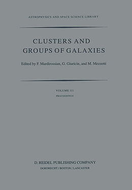 Fester Einband Clusters and Groups of Galaxies von 