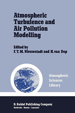 Couverture cartonnée Atmospheric Turbulence and Air Pollution Modelling de 