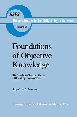 Fester Einband Foundations of Objective Knowledge von Sergio L. De C. Fernandes
