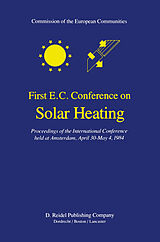 Livre Relié First E.C. Conference on Solar Heating de 