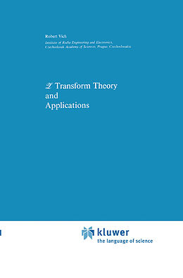 Livre Relié Z Transform Theory and Applications de Robert Vich