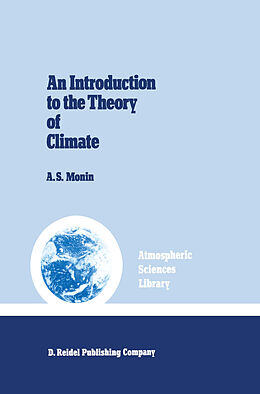 Livre Relié An Introduction to the Theory of Climate de Monin