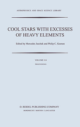 Fester Einband Cool Stars with Excesses of Heavy Elements von P. C. Keenan, C. Jaschek