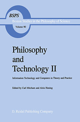 Fester Einband Philosophy and Technology II von 