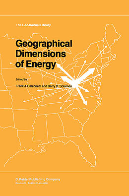 Livre Relié Geographical Dimensions of Energy de 