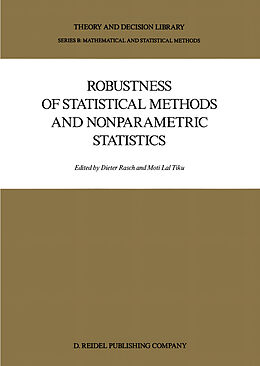 Livre Relié Robustness of Statistical Methods and Nonparametric Statistics de 