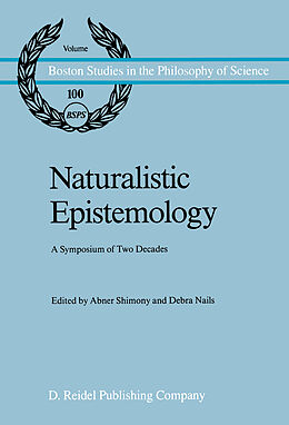 Fester Einband Naturalistic Epistemology von 
