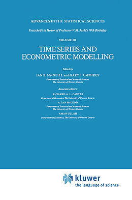 Fester Einband Time Series and Econometric Modelling von 