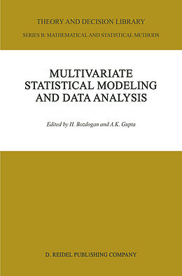 Livre Relié Multivariate Statistical Modeling and Data Analysis de 