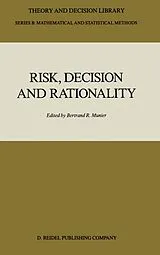 Fester Einband Risk, Decision and Rationality von