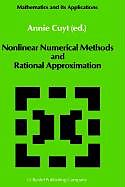 Livre Relié Nonlinear Numerical Methods and Rational Approximation de 