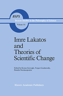 Fester Einband Imre Lakatos and Theories of Scientific Change von 