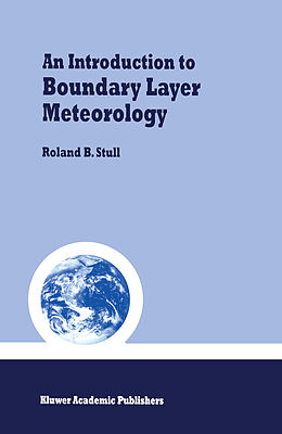 Livre Relié An Introduction to Boundary Layer Meteorology de Roland B. Stull