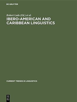 Livre Relié Ibero-American and Caribbean Linguistics de 