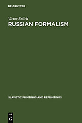 Livre Relié Russian Formalism de Victor Erlich