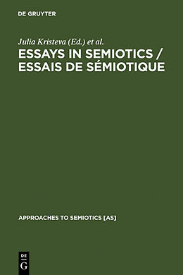 Livre Relié Essays in Semiotics /Essais de sémiotique de 