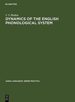 Livre Relié Dynamics of the English Phonological System de V. Y. Plotkin